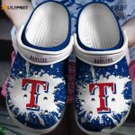 Shop Texas Rangers Blue-White Crocs Shoes – MLB Team Fan Collection Shop Texas Rangers Blue-White Crocs Shoes – MLB Team Fan Collection