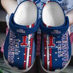 Texas Rangers Blue Crocs Shoes: Stay Stylish with MLB Team-Inspired Clog Shoes