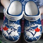 Score in Style with Toronto Blue Jays Blue-White Crocs Clog Shoes: MLB Team Favorites Score in Style with Toronto Blue Jays Blue-White Crocs Clog Shoes: MLB Team Favorites