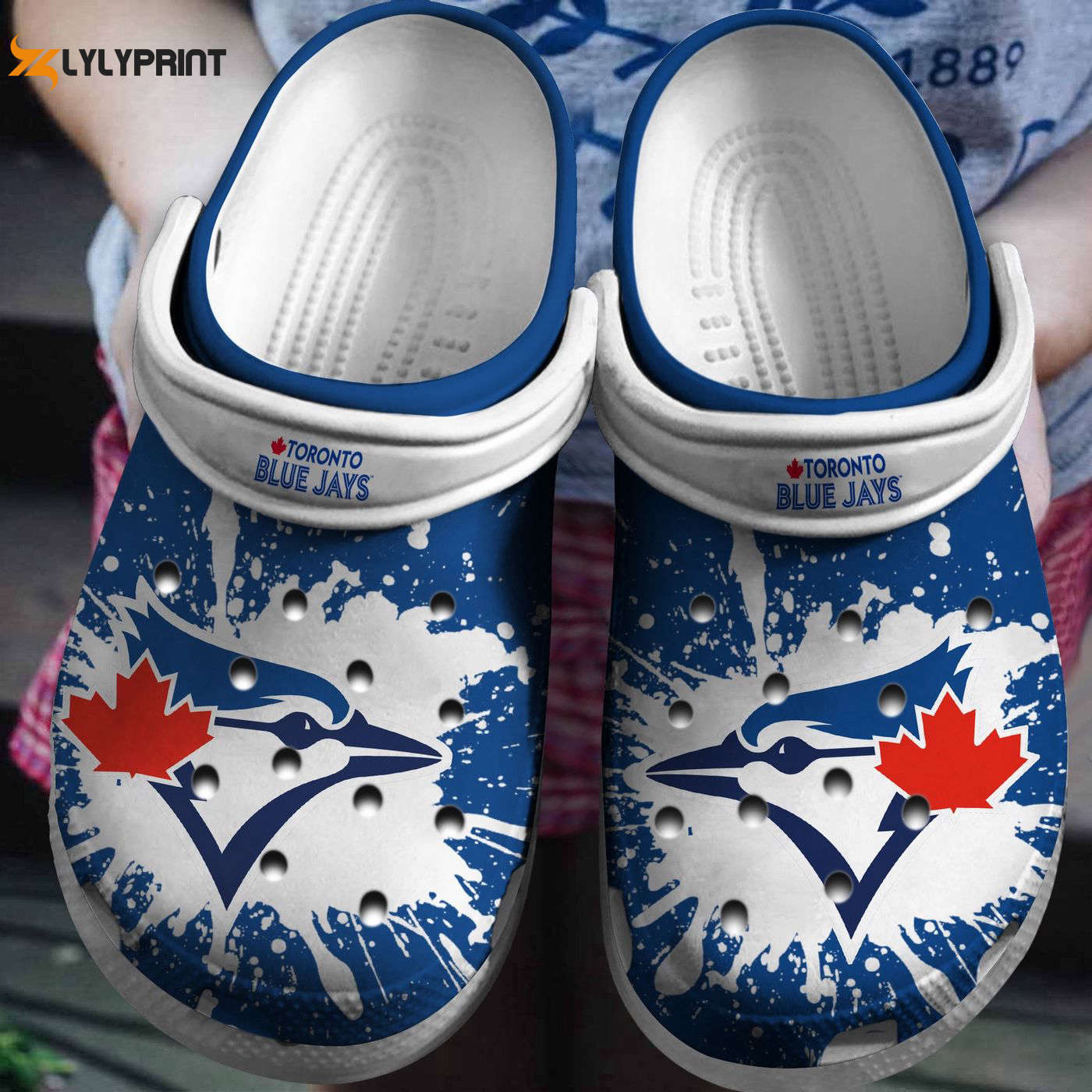 Score in Style with Toronto Blue Jays Blue-White Crocs Clog Shoes: MLB Team Favorites Score in Style with Toronto Blue Jays Blue-White Crocs Clog Shoes: MLB Team Favorites
