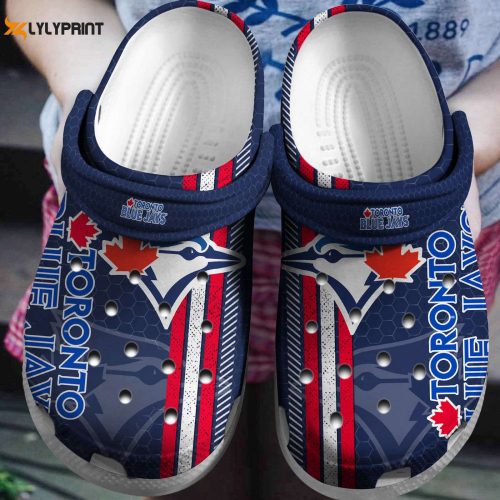 Score Big with Toronto Blue Jays Navy Crocs Shoes – MLB Team Clog Shoes