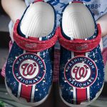 Shop the Hot MLB Team Washington Nationals Red-Navy Crocs Shoes – Stylish Clog Shoes Shop the Hot MLB Team Washington Nationals Red-Navy Crocs Shoes – Stylish Clog Shoes