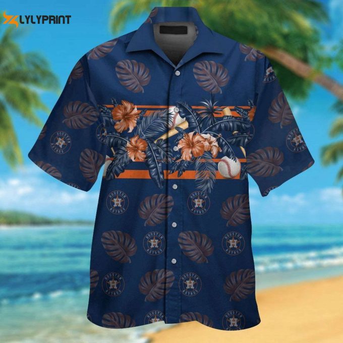 Houston Astros Tropical Hawaiian Shirt – Perfect Baseball Fan Gift Idea Summer Aloha Style