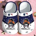 Show Your Astros Pride with MLB Mom Life RubberCrocs – Perfect Gift for Fans Houston Astros Clogs