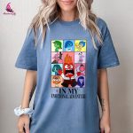 Embrace Your Emotions with Inside Out Anxiety Shirt – Perfect for Disneyland Pixar Movie Fans!