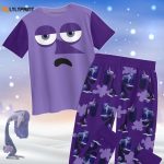 Disney Inside Out Ennui Pajamas: Festive Holiday Movie PJs Perfect Gift For Her