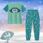 Emotion Friends PJs: Inside Out Envy Christmas Pajamas Disney Holiday Gift for Her