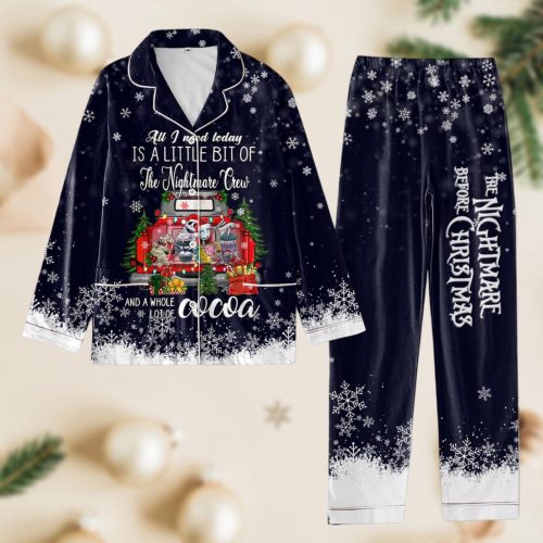 Nightmare Before Christmas Pajamas: Jack Sally Oogie Boogie Disney Movie Holiday PJs – Perfect Magic Kingdom Xmas Gift