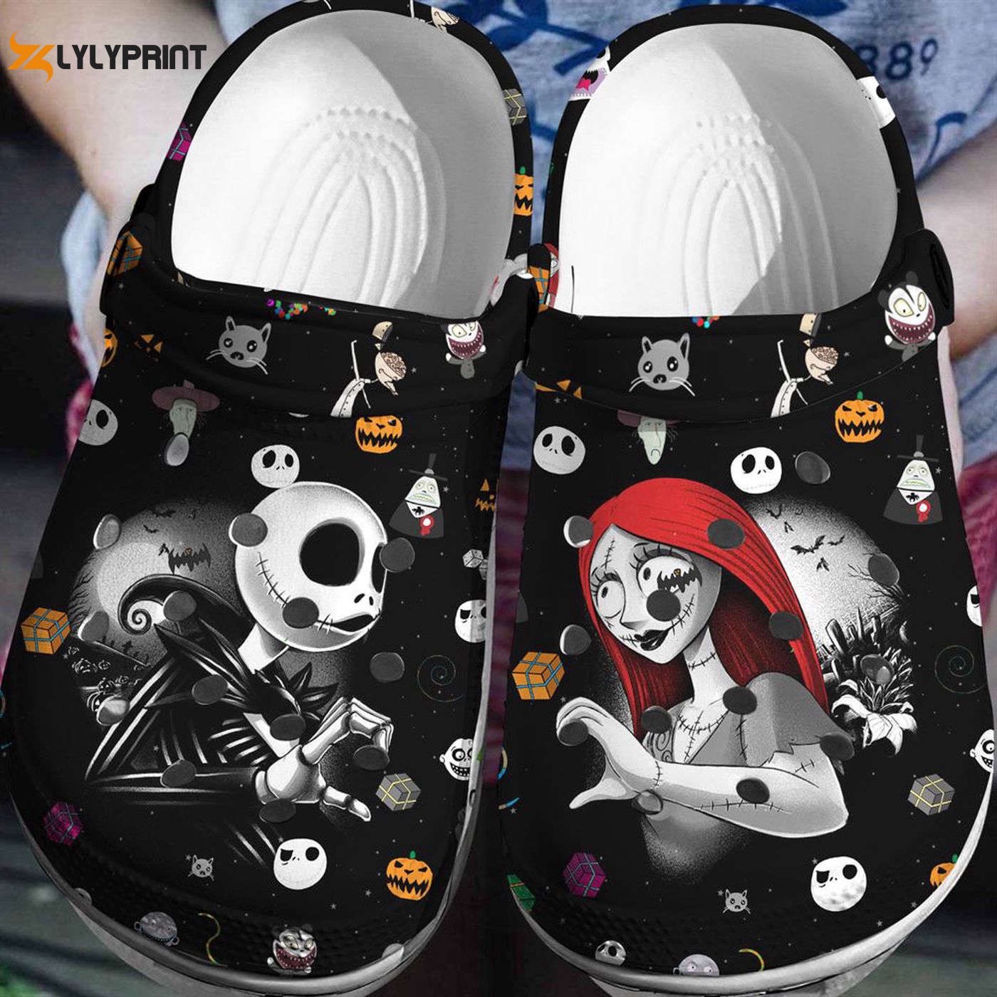 Get Spooktacular Style with Jack & Sally Nightmare Before Christmas Crocs – 3D Clog Shoes Get Spooktacular Style with Jack & Sally Nightmare Before Christmas Crocs – 3D Clog Shoes