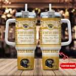 Custom Vintage Jacksonville Jaguars NFL King Of Football 40oz Tumbler – Perfect Gift for Fans