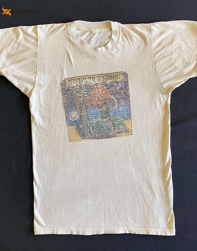 Vintage Jefferson Starship Spitfire 1976 T-Shirt – Soft &Amp;Amp; Worn Beige Single Stitch – Limited Edition