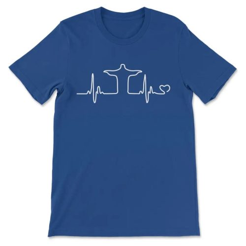 Feel the Divine Pulse with Our Jesus Heartbeat T-shirt – Available Now!