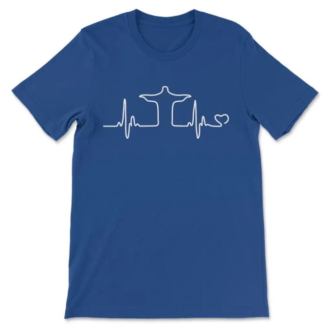 Feel The Divine Pulse With Our Jesus Heartbeat T-Shirt – Available Now!