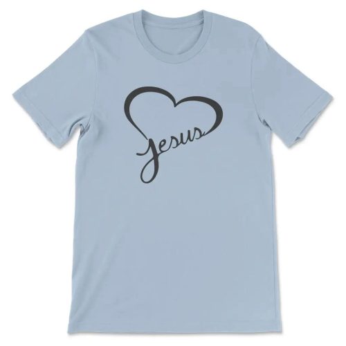 Embrace Faith with Jesus In My Heart T-Shirt: Divine Design for True Believers