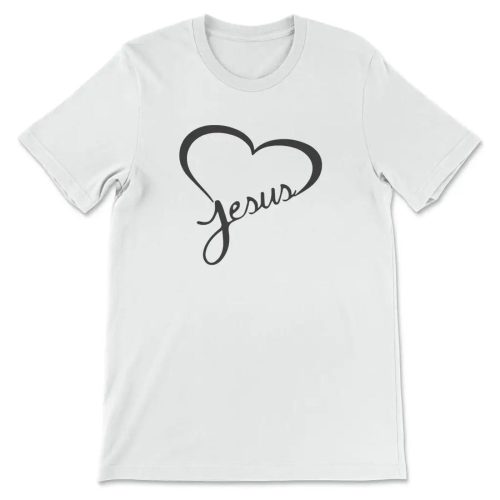 Embrace Faith with Jesus In My Heart T-Shirt: Divine Design for True Believers