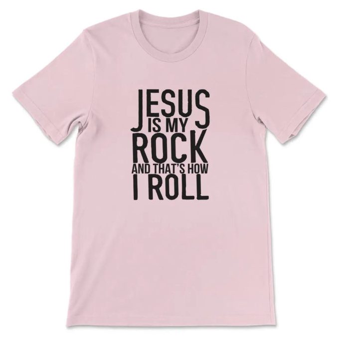 Jesus Is My Rock T-Shirt: Rock And Roll With Faith!