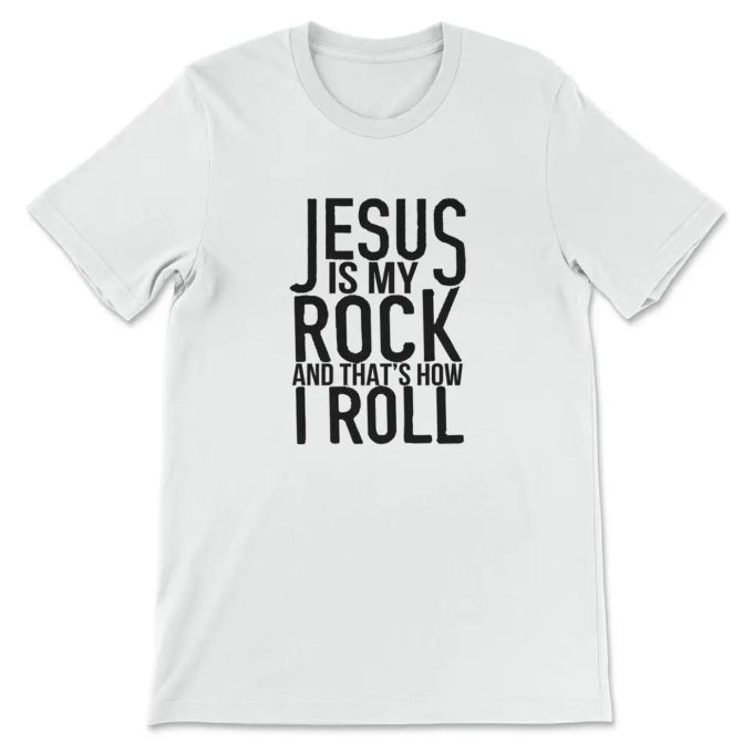 Jesus Is My Rock T-Shirt: Rock And Roll With Faith!