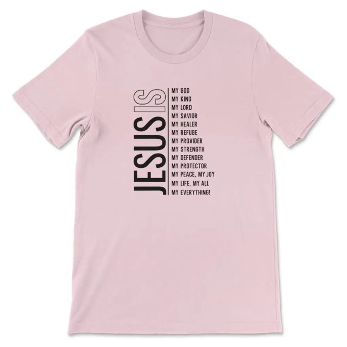 Jesus My Lord My God My All Christian T-Shirt: Faithful Apparel For Devoted Believers