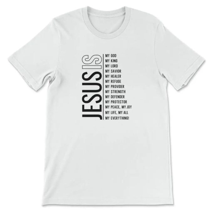 Jesus My Lord My God My All Christian T-Shirt: Faithful Apparel For Devoted Believers