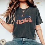 Retro Jesus T-Shirt – Unique Faith Gift & Devotional Clothing