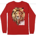 Roar with Style: Jesus The Lion of Judah Long Sleeve T-Shirt