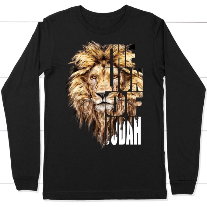 Roar With Style: Jesus The Lion Of Judah Long Sleeve T-Shirt