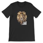 Roar with Faith: Jesus the Lion of Judah T-Shirt – Unleash Your Inner Strength!