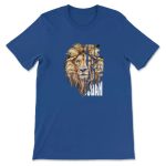 Roar with Faith: Jesus the Lion of Judah T-Shirt – Unleash Your Inner Strength!