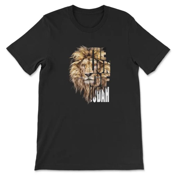 Roar With Faith: Jesus The Lion Of Judah T-Shirt – Unleash Your Inner Strength!