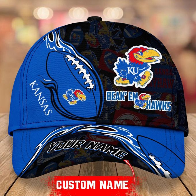 Kansas Jayhawks Ncaa Personalized Classic Cap For Fan