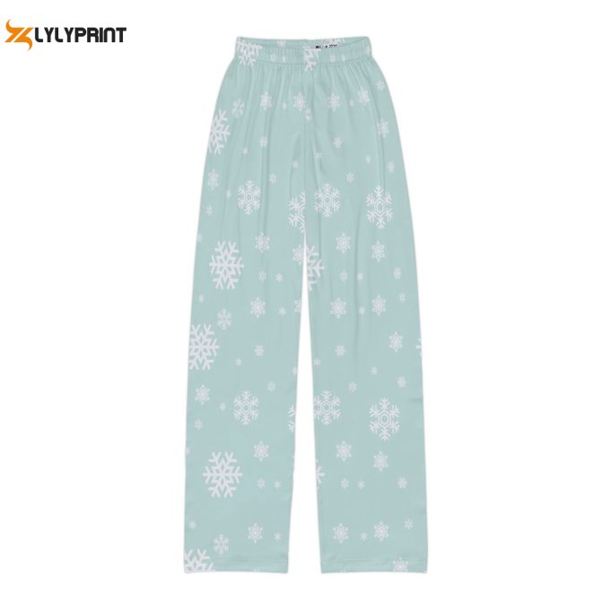 Cozy Kids Christmas Pajama Pants: Snowy Winter Comfort 1