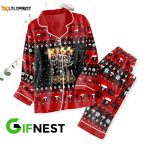 Stylish Kiss Band Pajama Set – Perfect Gift for Women this Christmas!