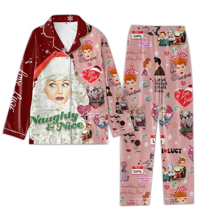 Stay Festive With Lcy Christmas Button Down Pajamas La – Holiday Comfort!