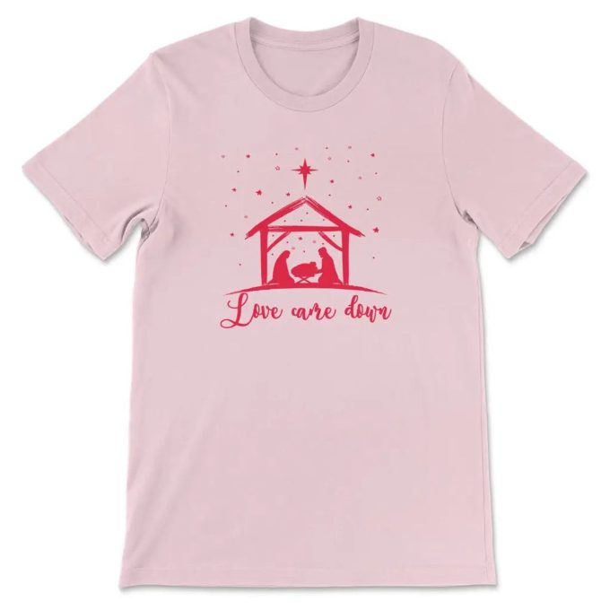 Spread The Joy: Love Came Down Jesus Born Christmas T-Shirt – Celebrate The Season!