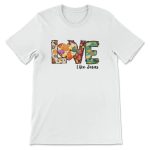 Love Like Jesus: Fall Thanksgiving Christian T-Shirt – Embrace Faith and Gratitude