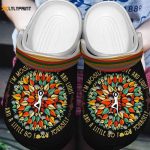 Love Yoga Pattern Clogs: Perfect Crocs-Shoes Gift for Christmas & Thanksgiving