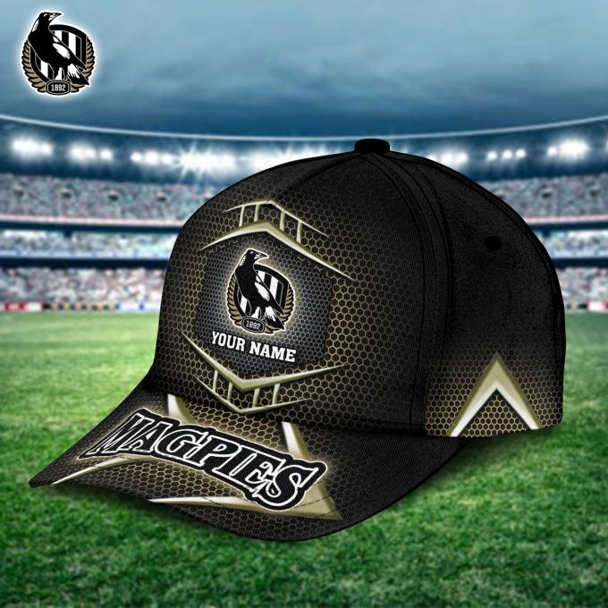 Magpies Afl Personalized Cap 3