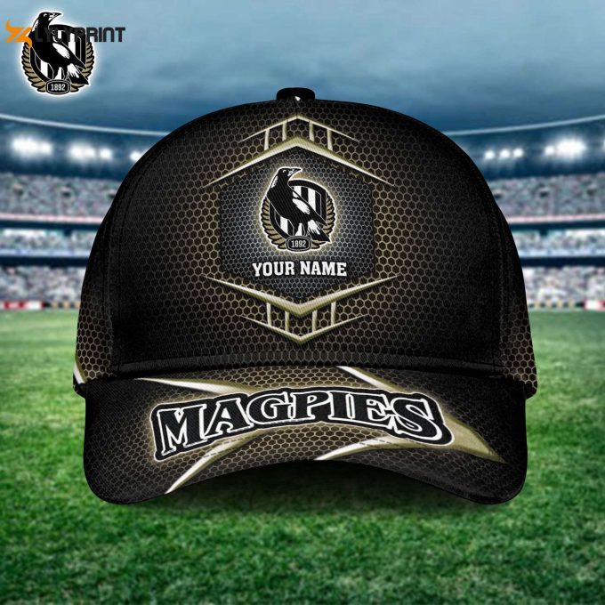 Magpies Afl Personalized Cap 1