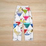 Martini Pajamas: Trendy Cocktail Pants for Her – Funny Christmas Gift Plus Size Holiday Drinking PJs