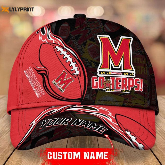 Maryland Terrapins Ncaa Personalized Classic Cap For Fan