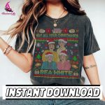 Golden Girls Christmas Shirt: White Bea Design PNG Download – Perfect for Golden Girls Lovers & Movie Fans! Golden Girls Christmas Shirt: White Bea Design PNG Download – Perfect for Golden Girls Lovers & Movie Fans!