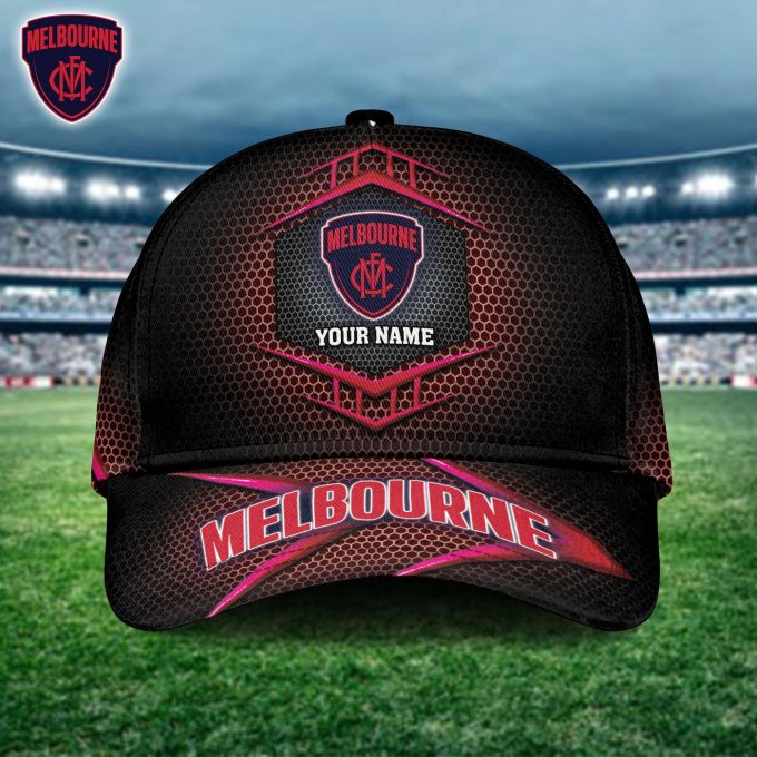 Melbourne Afl Personalized Cap 1