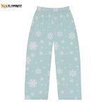 Snuggle up this Christmas with Men s Cozy Pajama Bottoms – Snowy Winter Comfort!