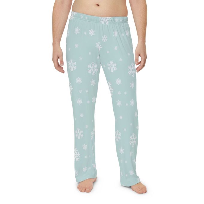 Snuggle Up This Christmas With Men S Cozy Pajama Bottoms – Snowy Winter Comfort!