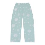 Snuggle up this Christmas with Men s Cozy Pajama Bottoms – Snowy Winter Comfort!