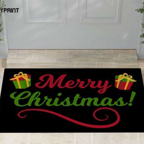 Christmas Door Mat: Festive Homewarming Gift with Santa Claus Perfect for First Christmas Presents
