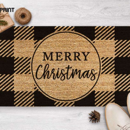 Merry Christmas Doormat: Festive Holiday Season Decor Perfect Housewarming & New Home Gift