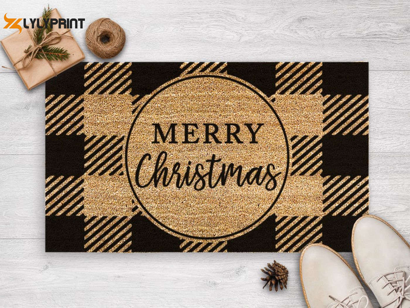 Merry Christmas Doormat: Festive Holiday Season Decor Perfect Housewarming & New Home Gift Merry Christmas Doormat: Festive Holiday Season Decor Perfect Housewarming & New Home Gift