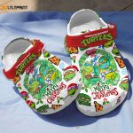 Merry Christmas Ninja Turtles Classic Clogs: Fun Footwear for Kids and Adults