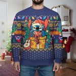 Merry Stitchmas 3D Ugly Sweater & Cartoon Movie Sweatshirt – Perfect Xmas Gift for Men Women & Kids!